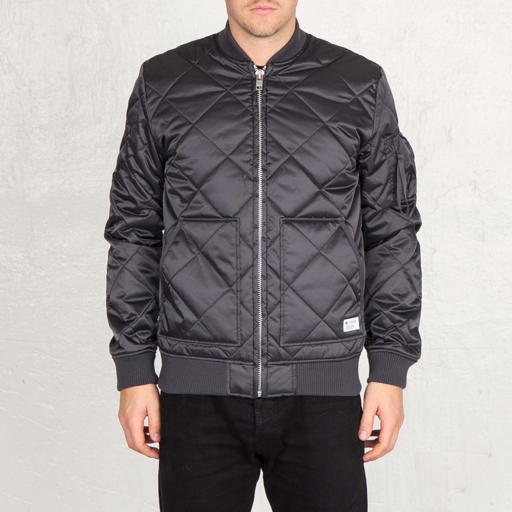 Adidas Originals Satin Quilted Bomber